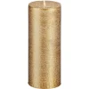 Kaars Rustiek Goud 7x17 Cm